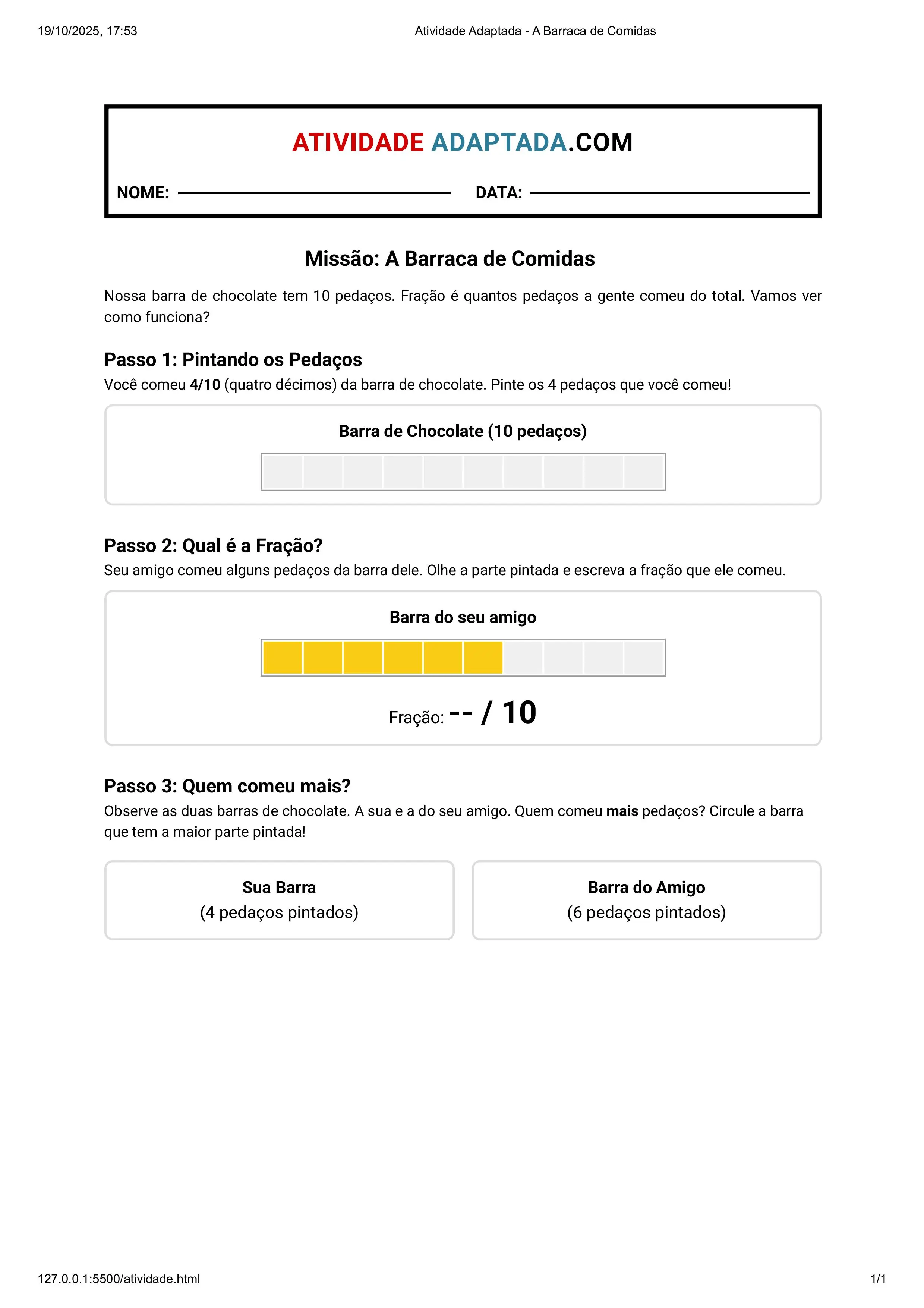 A Barraca de Comidas